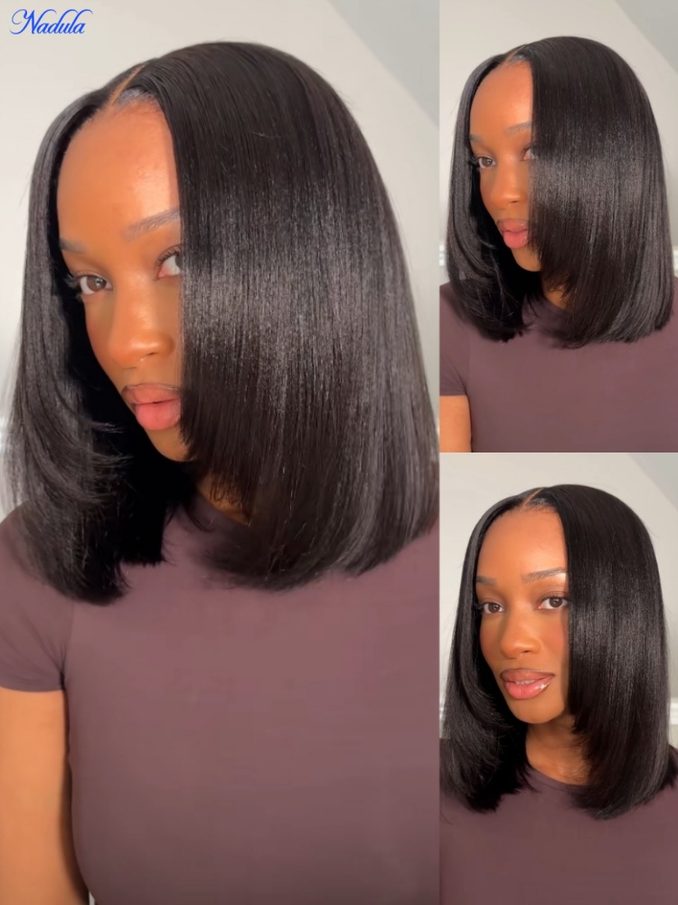 Glueless Wear And Go Human Hair Wig - Promoção de Liquidação Nadula: Peruca de