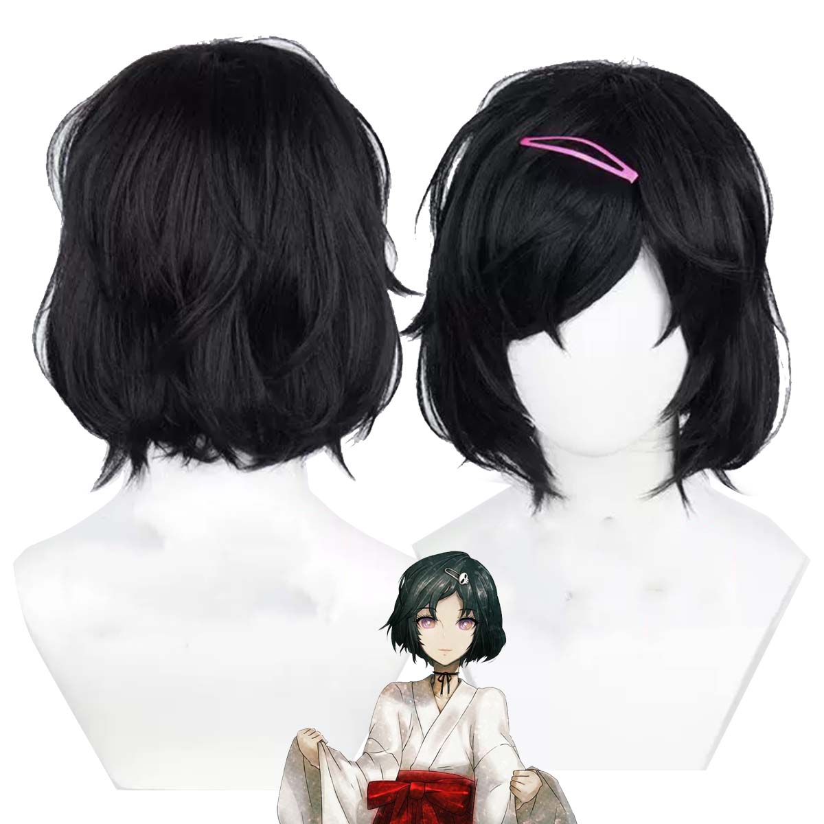 Synthetic Braided Wigs For Black Women - Peruca feminina de cabelo preto resistente