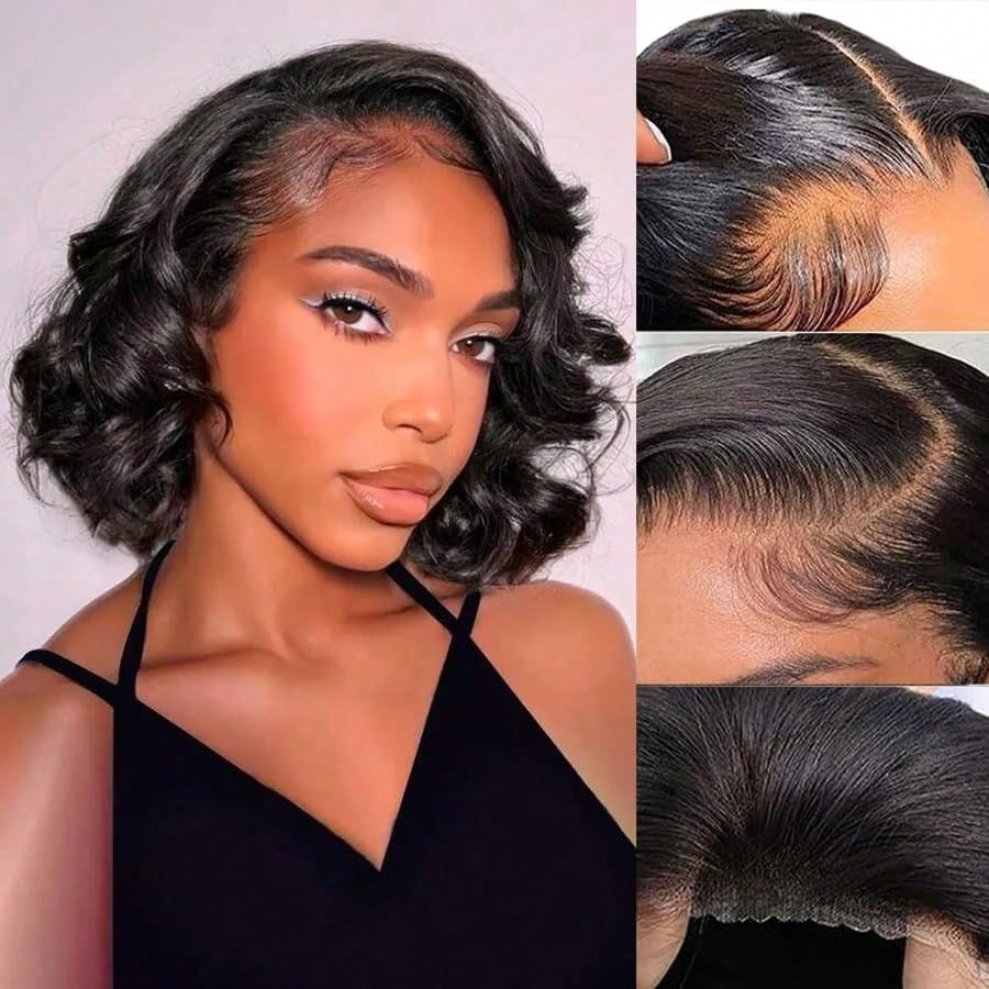 Peruca Bob de Cabelo Humano Cu - Glueless Wear And Go Human Hair Wig avaliação e preço