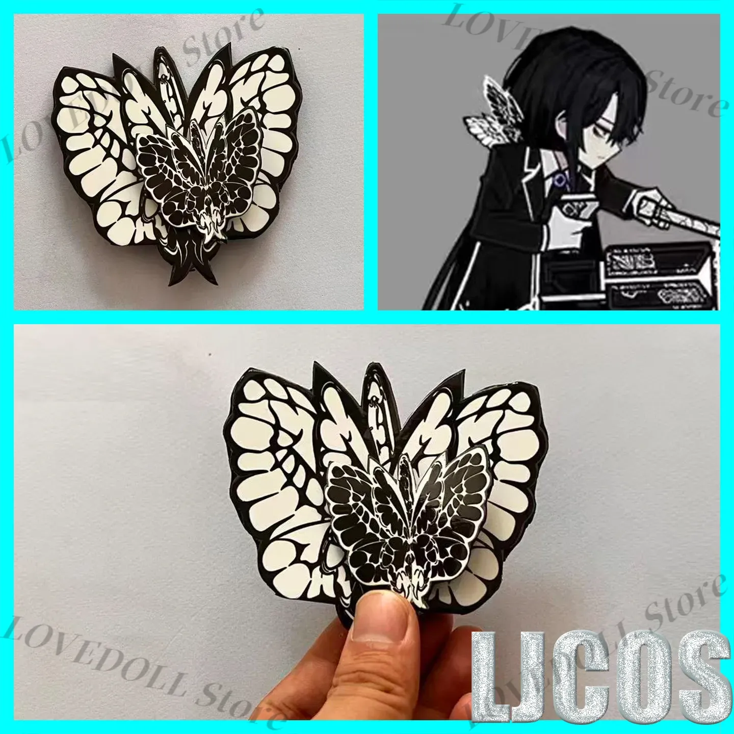 Anime Limbus Company, acessóri - Hair Clips avaliação e preço