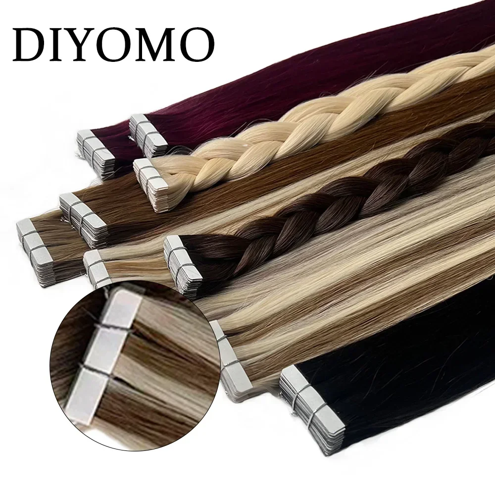 Extensões de cabelo humano bra - Invisible Tape In Extensions Real Hair avaliação e preço
