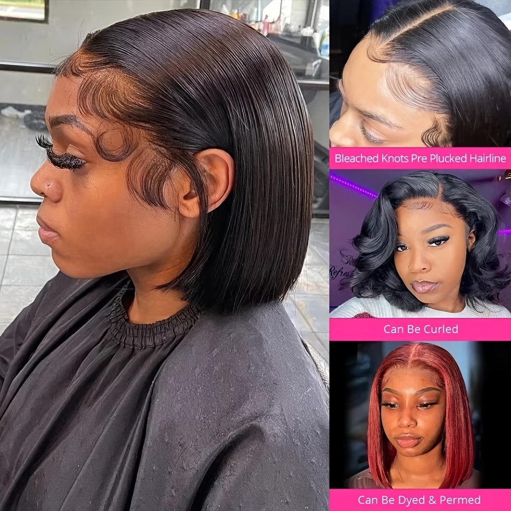 Perucas de cabelo humano com f - Glueless Wear And Go Human Hair Wig avaliação e preço