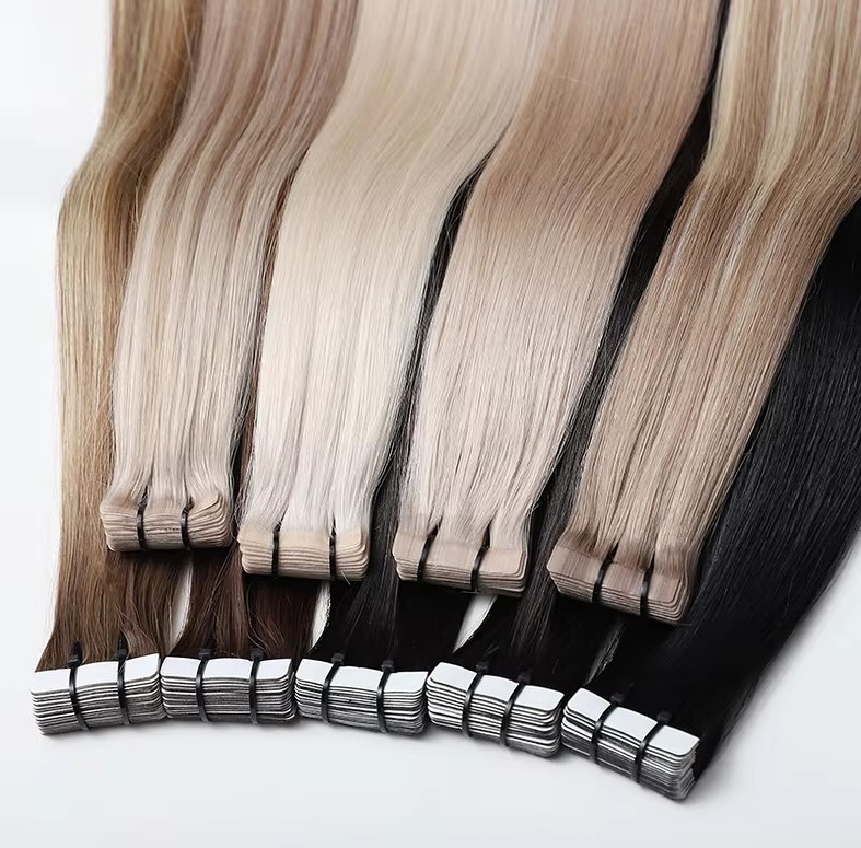 Extensões de Cabelo Humano com - Invisible Tape In Extensions Real Hair avaliação e preço