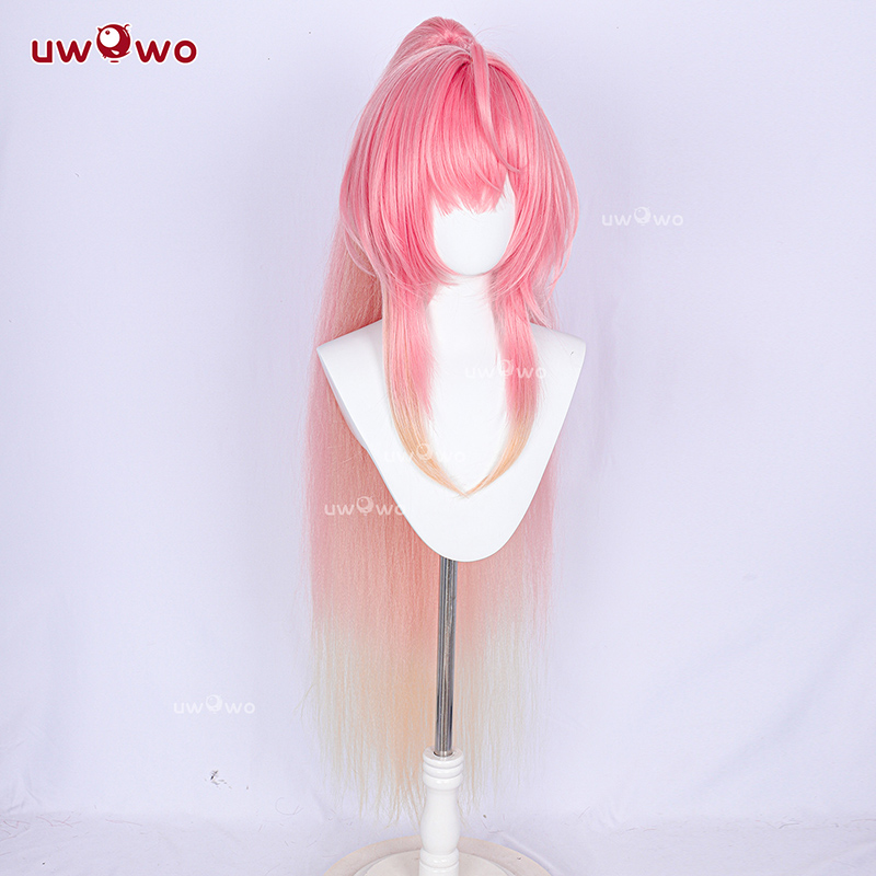 Peruca UWOWO Aemeath do Jogo W - Synthetic Wigs avaliação e preço